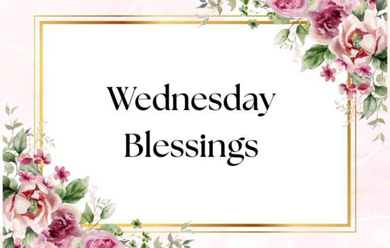 Wednesday Blessings